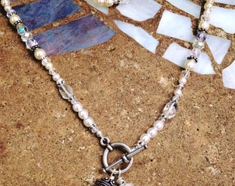 Seaglass Crystal Choker