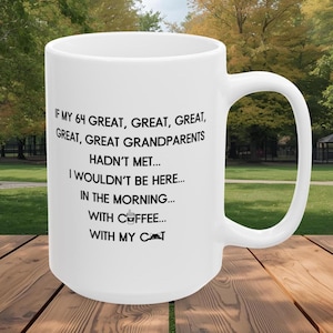 Great Grandparents Mug, Genealogy Gift, History Gifts, Ancestry Gift, Family History Gift, Family Linage Mug, Genealogy Mug, Family Roots