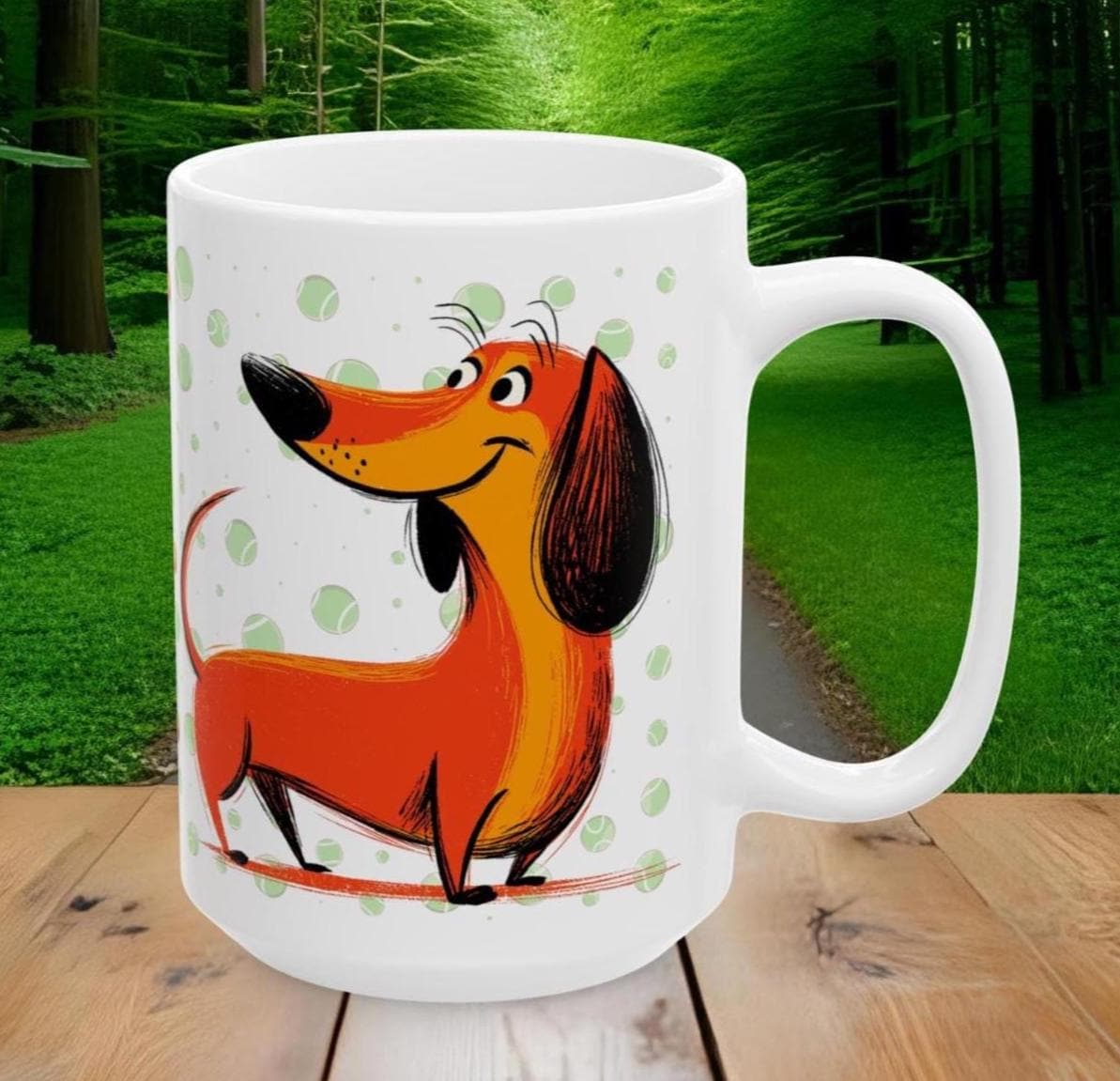 Dachshund Coffee Mug, Dachshund Coffee Cup, Dachshund Lover Coffee Mug ...