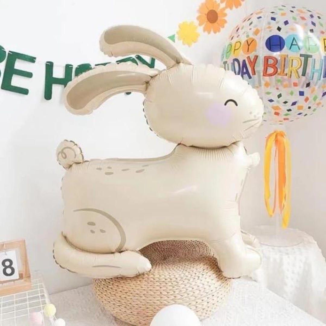 Rabbit Balloon, Easter Balloons,foil Balloons , Party Decorations,baby ...