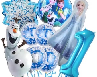 Frozen Elsa Anna Aluminum Balloons Decoration Foil Balloons Childrens Dinosaur Birthday Party Decorations Balloon Boy Kids