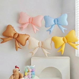Pastel Bow Balloon, Bow Party Decorations, Bow balloons, Bow theme birthday party, bow baby shower,Balloon,Party Decor,Party Props