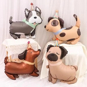 Palloncino per cani, decorazioni per feste, baby shower, festa di compleanno, palloncino, decorazioni per feste, accessori per feste, festa per cani, palloncino per animali