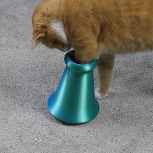 Interactive Cat Treat Puzzle Toy: Food Dispenser for Indoor Cats