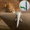 Cat Toy Wand Teaser Interactive Cat Toys Lizard Articulated Kitten Gift