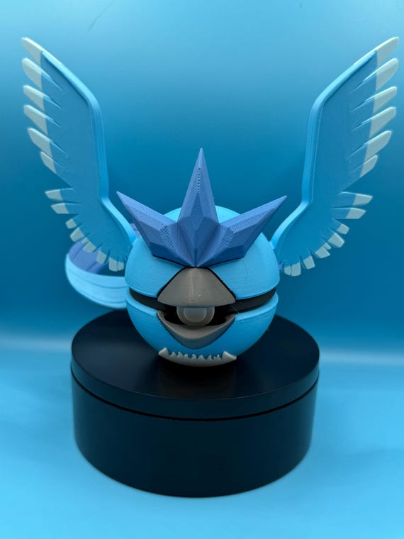 3D Printed Legendary Bird Trio! Articuno, Zapdos, and Moltres