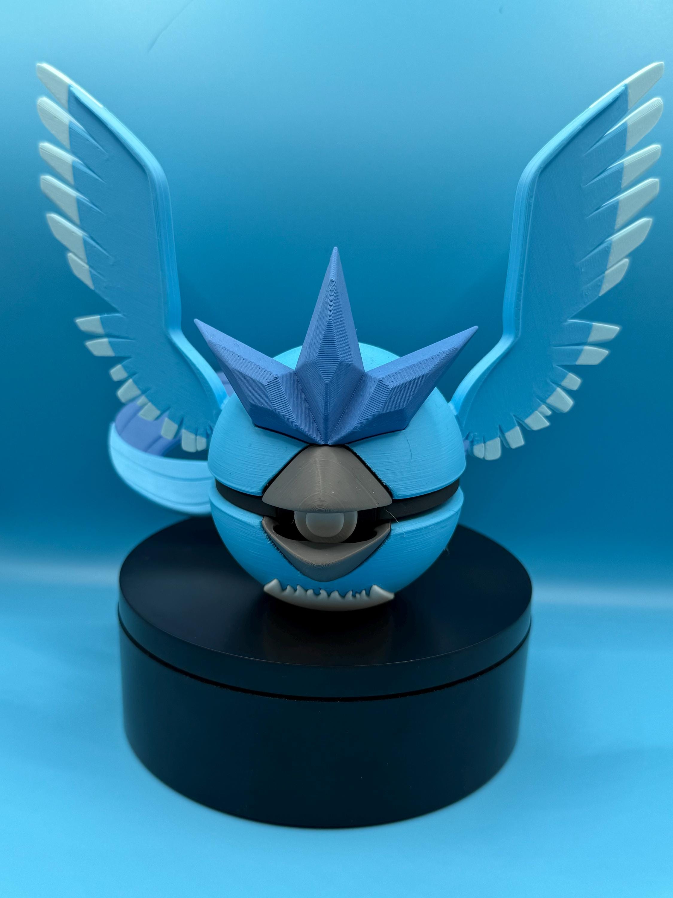 3D Printed Legendary Bird Trio! Articuno, Zapdos, and Moltres