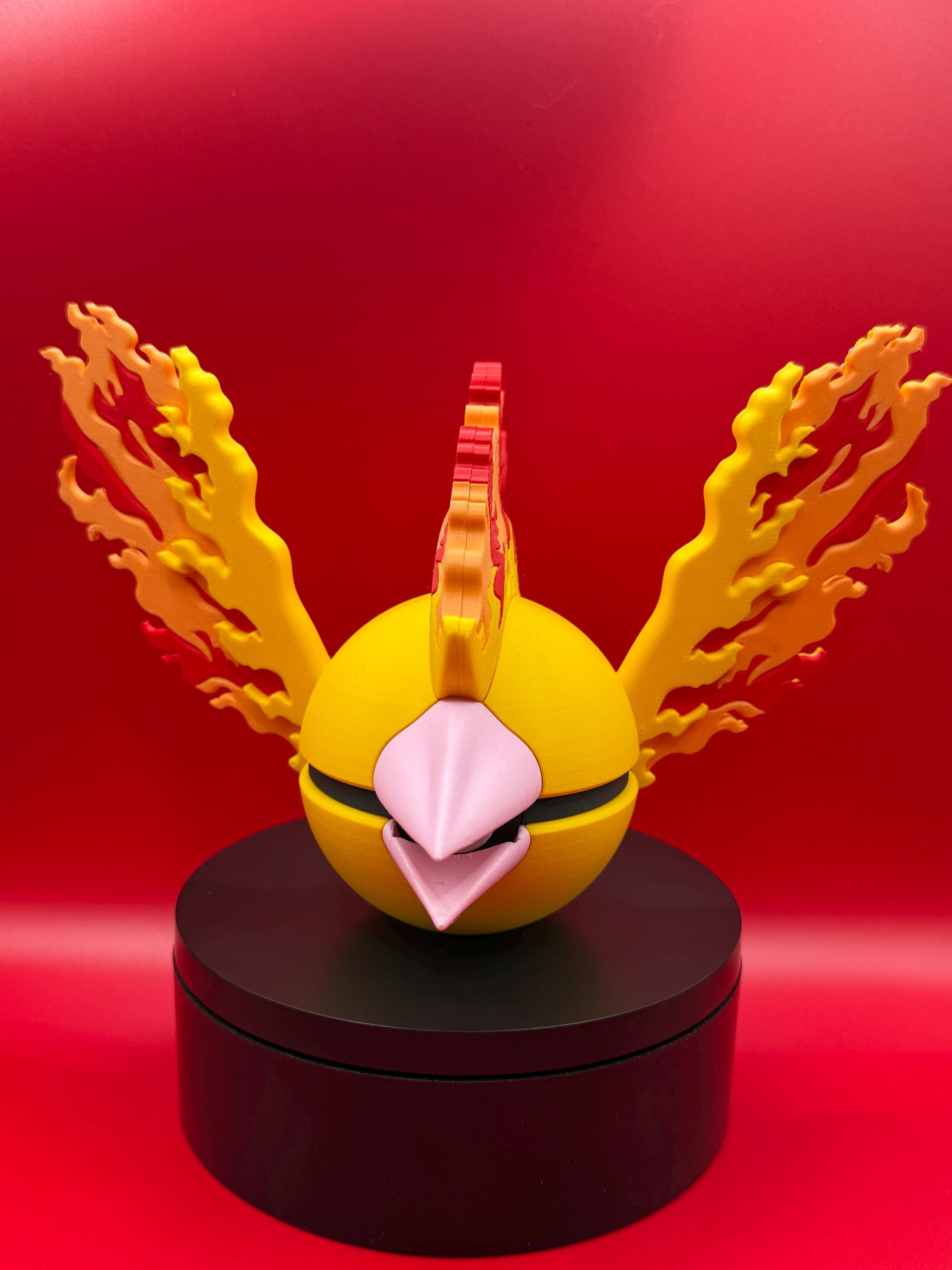 3D Printed Legendary Bird Trio! Articuno, Zapdos, and Moltres