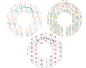 Boho Baby Closet Dividers