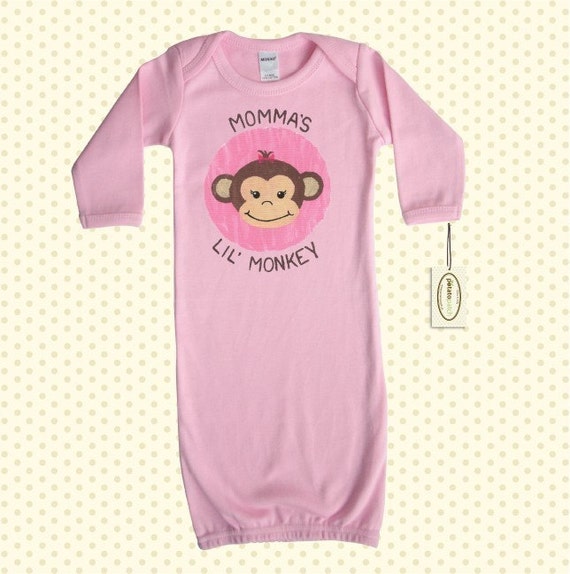 Pink Baby Gown Size 03 or 36 months Etsy