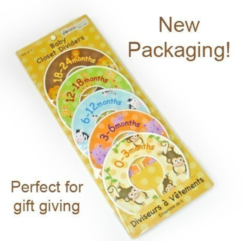 Baby Closet Organizer Clothing Dividers Happi Tree Etsy