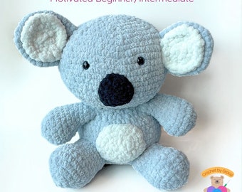 Crochet Amigurumi Koala Pattern Digital Download