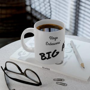 Obscene Humorous Personalized Name&#39;s &#39;Big Ass Cup of Joe&#39; 20oz Mug, Coffee Mug, Humorous Novelty Gift, Custom Name Mug, Giant Coffee Cup