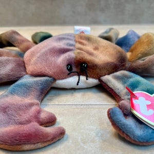 1996 Beanie Baby &quot;Claude&quot; the Crab