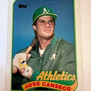 1988 #500 Topps Jose Conseco Trading Card