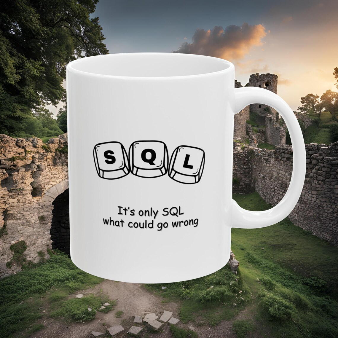 Funny SQL Mug, Programmer Gift, Coffee Cup for Data Analysts, SQL ...