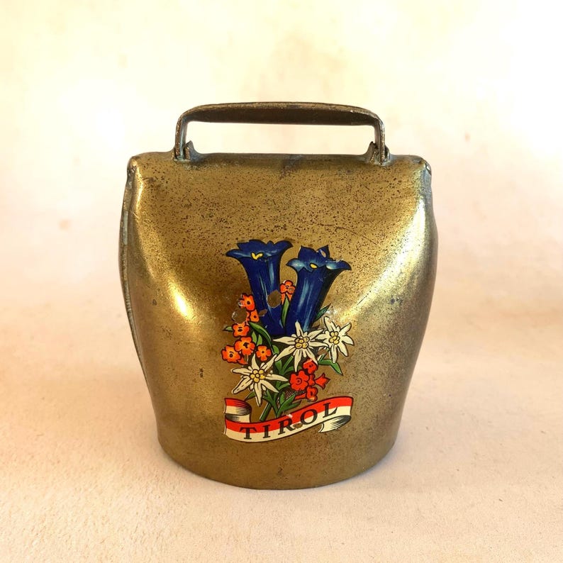 Vintage Austrian Brass Bells, Set of 3