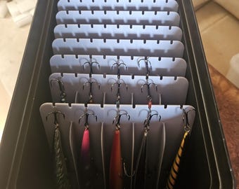 Crankbait and Spoon Tackle Box "bandit Box" - Etsy Crankbait and Spoon Tackle Box "bandit Box" - Etsy