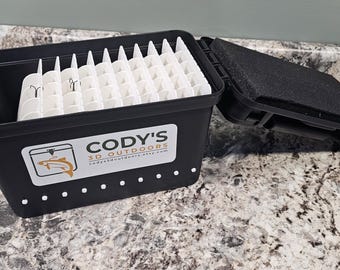 Crankbait and spoon tackle box "Bandit box"