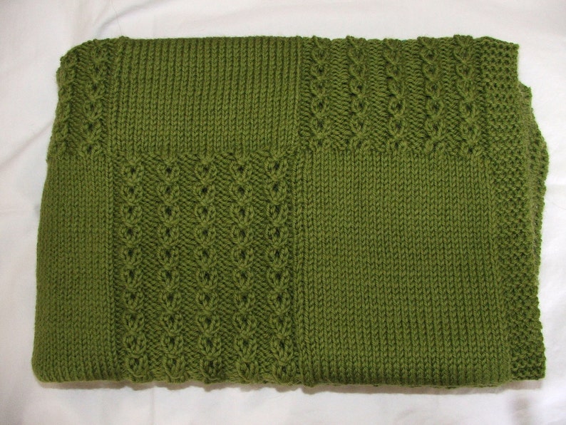 Snuggle Time Baby Blanket PDF Knitting Pattern - Etsy