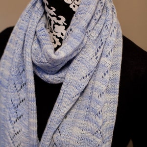 PDF Knitting Pattern - Lily of the Valley Scarf