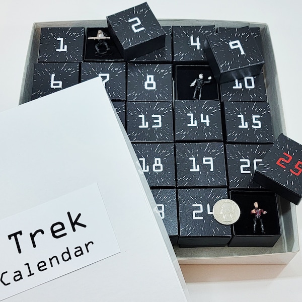 Star Trek Advent Calendar 25 Days Til Christmas