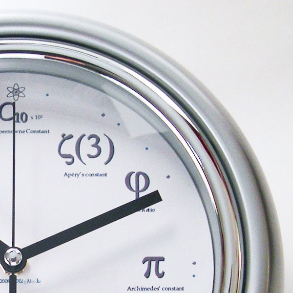 Geek Clock - I'll meet you at PI for Pie