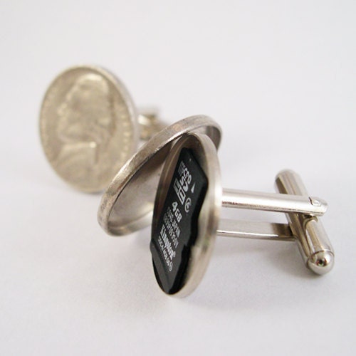 Boutons De Manchettes Carrés Style James Bond 007 - Neufs Sans Emballage - Accessoire élégant Pour Homme