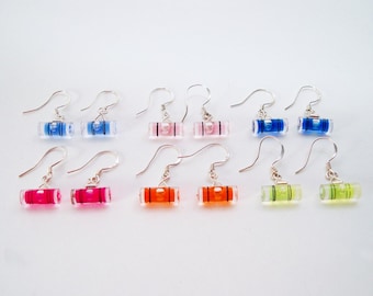 Level With Me - Mini Bubble Level Earrings