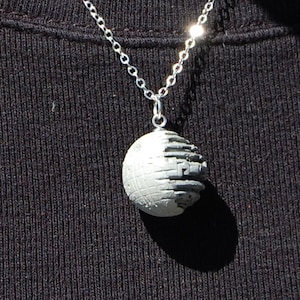 Give Yourself to the Darkside - Star Wars Death Star Necklace