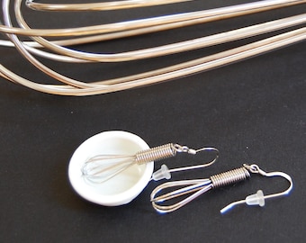 Let Me Whisk YOU Away - Mini Working Wire Whisk Earrings