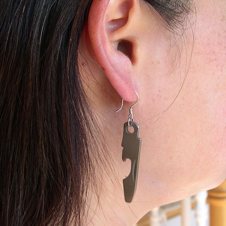 YOU Need Another Bottle Working Bottle Opener Earrings Etsy