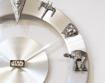Star Wars Starships and Fighters Clock
