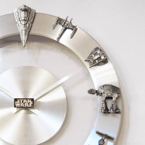 Star Wars Starships and Fighters Clock