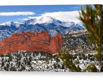 Sztuka ścienna „Ogród Bogów”, sztuka ścienna „Pikes Peak”, sztuka ścienna „Colorado Springs”, sztuka ścienna „Kolorado”