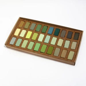 Ensemble d'herbes EARTHBERRY Baikal - Collection pastel sec doux fait main, 30 couleurs