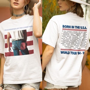 Unisex Tshirt Bruce Springsteen, Sweatshirt Bruce Springsteen, Bruce Springsteen Tshirt, Bruce Springsteen Tour 2024