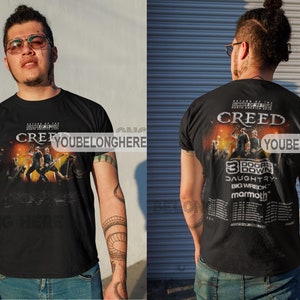 Unisex Tshirt Creed, Sweat Shirt Creed, Return of the summer of &#39;99 Tour North America 2025