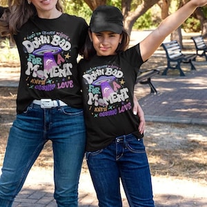 Youth Tshirt and Unisex Tshirt For a Moment I Knew Cosmic Love Shirt, Cosmic Love Shirt, Gift for Friend, Crying at the Gym Shirt, Down Bad