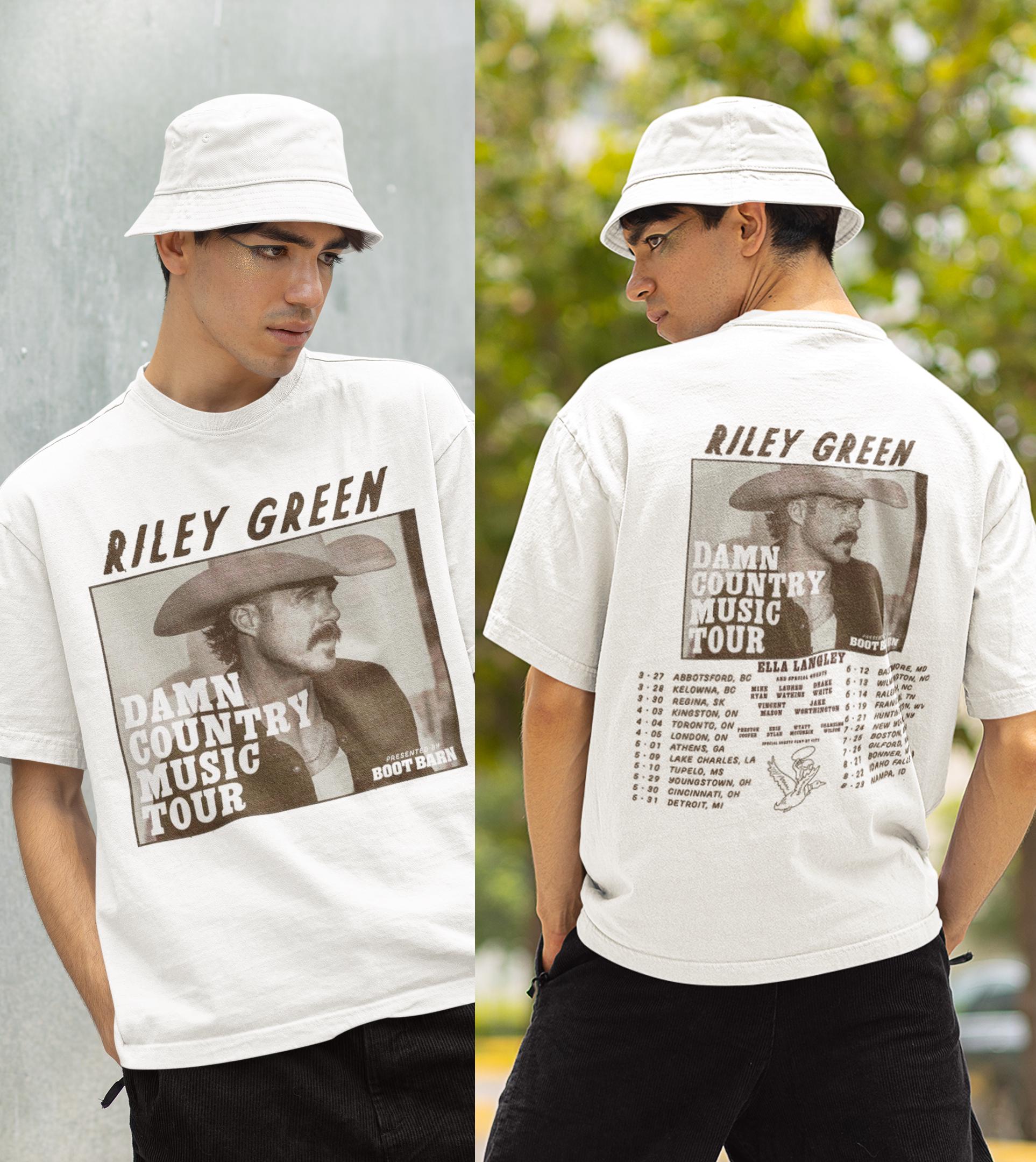 Unisex Tshirt Riley Green, Riley Green Sweatshirt, Riley Green Hoodie tour 2025