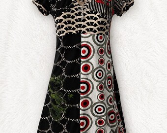 Vestido largo de verano estilo hada vintage grunge Y2K elegante gótico punk opio