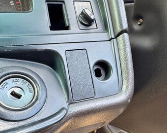 Toyota Hiace Supercustom KZH100 Dash Blanks Switch Panels Plugs 24 x 53 mm