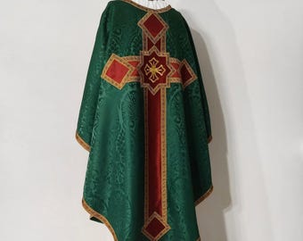 casulla gótica verde