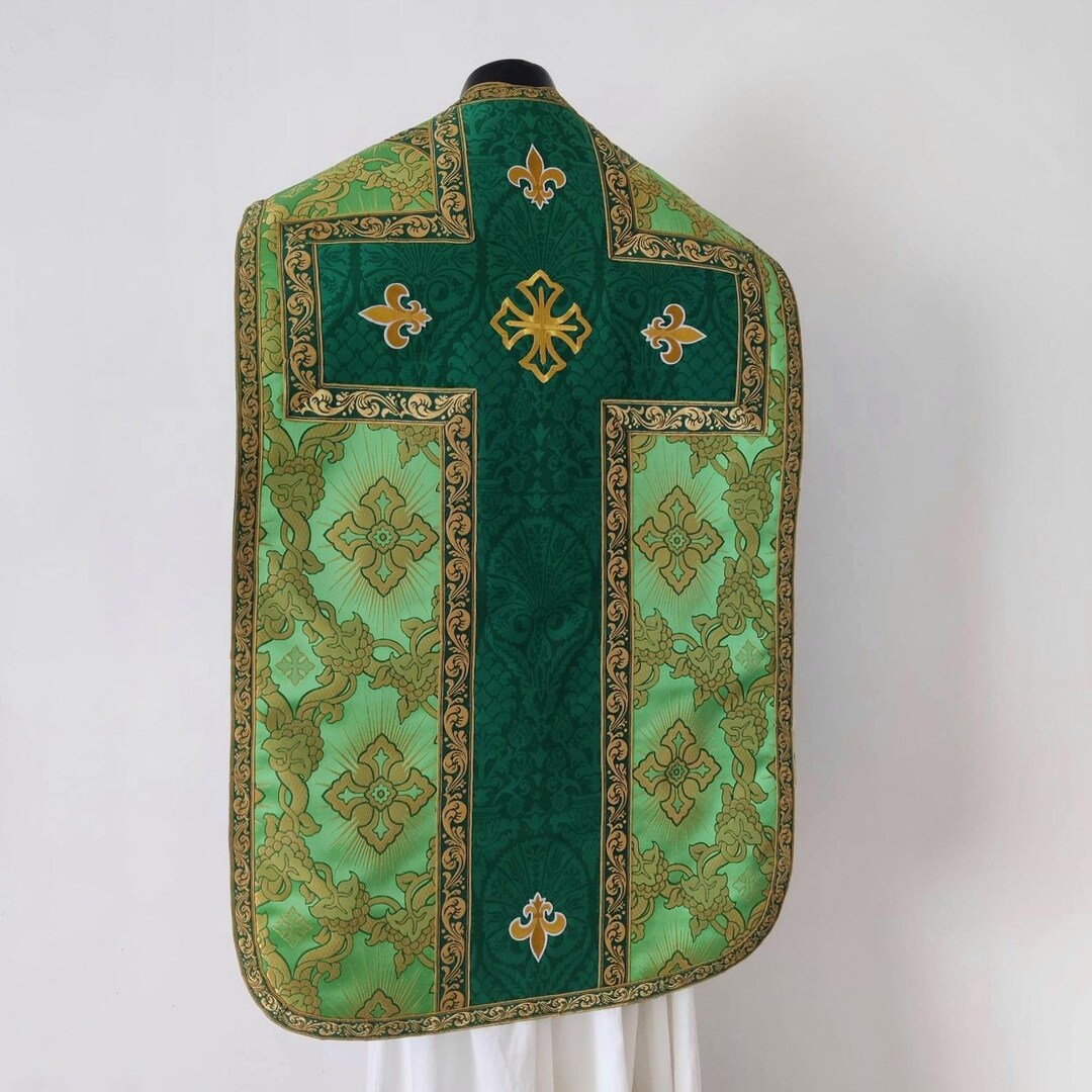 traditional-roman-chasuble-set-green-liturgical-vestment-with-stole