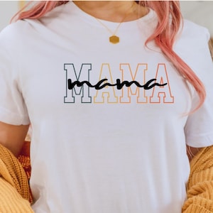 Mama T-shirt, Mother&#39;s Day T-shirt, Mom Shirt, Perfect Gift for Mom, Mom Pregnancy Gift, Gift for birth, expectant mothers, baby shower