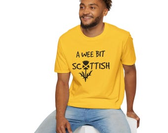 A wee bit Scottish Unisex Softstyle T-Shirt