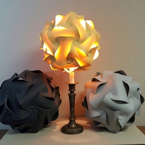 CLEARANCE....14&quot; & 15 &quot; Le Elegance Entwined Panels Lamp Shade