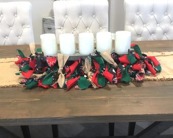 Christmas Garland for Mantel / Christmas Farmhouse Garland / Christmas Decor / Christmas Tree Garland / Christmas Garland for Stairs (7 ft)