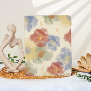 Render Watercolors Flowers iPad Case for iPad 2025 11/10th Case, iPad Air 7/6/5/4 Case, Pro 11&quot;12.9&quot;13&quot; Case, Mini 6/7 Case With Pen Slot