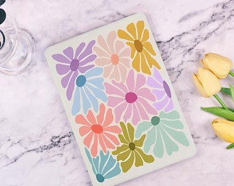Colour of Joy Flowers iPad Case for iPad Mini 7/6/5/4, iPad Air 4/5 iPad 10 10.9" 2022 iPad Pro 12.9'' 2021 Pro 11" 2022 iPad cover